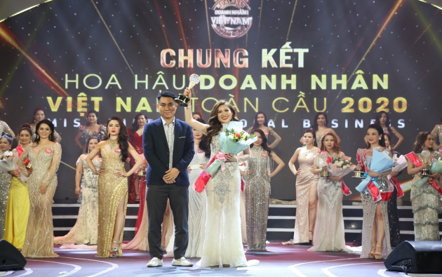 Người đẹp Nguyễn Thị Hoa xứng đáng với danh hiệu “Người đẹp truyền thông” cuộc thi Hoa hậu Doanh nhân Việt Nam Toàn cầu 2020